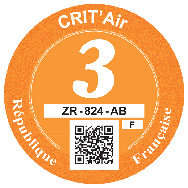 crit air 3 orange
