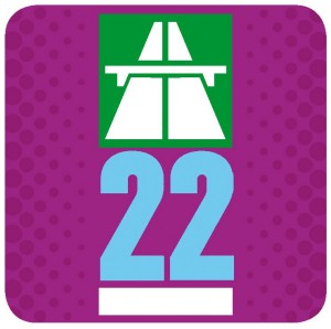 Vignette Schweiz 2022 - Motorvejsmærkat